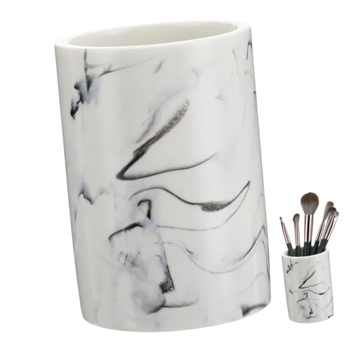 BRIGHTFUFU 1 Stück Marbling Gargle Cup Kreativer Badezimmer Becher für Mundspülung aus Langlebigem Material für Zuhause Hotel Einzigartiges Design Weiß BRIGHTFUFU 1 Stück Marbling Gargle Cup Kreativer Badezimmer Becher für Mundspülung aus Langlebigem Material für Zuhause Hotel Einzigartiges Design Weiß von BRIGHTFUFU