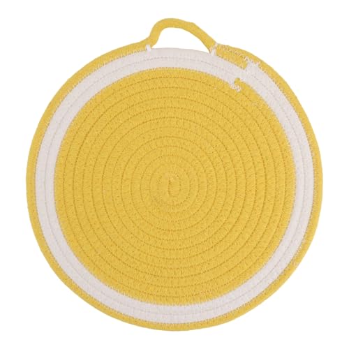 BRIGHTFUFU Esstischmatten Hitzebeständig 1 Stück Obstmuster Tischset Baumwollseilgeflecht Dekorative Küchentischmatte Für Den Haushalt von BRIGHTFUFU
