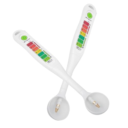 BRIGHTFUFU 2 Stück Elektronisches Salzmessgerät für Lebensmittel Tragbarer Hochpräziser Salinometer zur Salzkonzentration in Lake Eingelegtem Gemüse Fermentierten Speisen und Suppen Einfache von BRIGHTFUFU