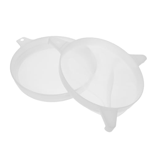 BRIGHTFUFU 2 Stück Nylon Honigfilter Doppeltes Feinmaschiges Sieb Imkereibedarf Langlebig Leicht zu Reinigen für Honigentnahme und Filtration von BRIGHTFUFU