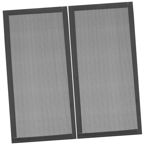 BRIGHTFUFU 2stücke Teiliges Magnetstaubfilter Pc-lüfter Mesh-schutzabdeckung Staubdicht Wiederverwendbar Installieren Langlebig Kompatibel Mit Computergehäusen von BRIGHTFUFU