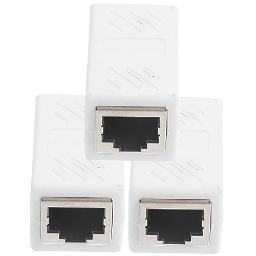 BRIGHTFUFU 3stücke Pack Netzwerkadapter Stecker Ethernet-Kabel-verbindung Buchse Buchse Kompatibel Mit Cate Für Stabile Verbindung BRIGHTFUFU 3stücke Pack Netzwerkadapter Stecker Ethernet-Kabel-verbindung Buchse Buchse Kompatibel Mit Cate Für Stabile Verbindung von BRIGHTFUFU