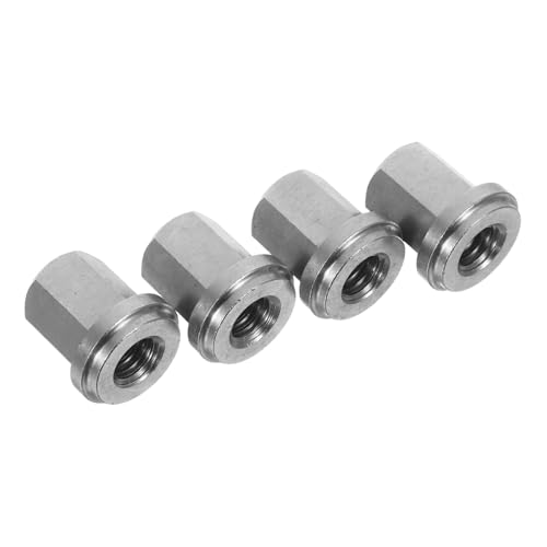 BRIGHTFUFU 4 Stück Teiliges Edelstahl Gewindemutter Geschlossene Konstruktion Korrosionsbeständig Für Lkw batterieanschlüsse Optimierte Energieübertragung BRIGHTFUFU 4 Stück Teiliges Edelstahl Gewindemutter Geschlossene Konstruktion Korrosionsbeständig Für Lkw batterieanschlüsse Optimierte Energieübertragung von BRIGHTFUFU