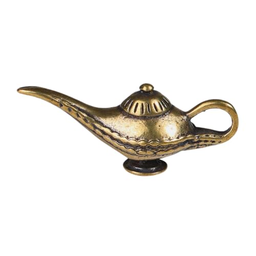 BRIGHTFUFU Deko Wunschlampe Aus Kupfer Retro Lampe Statue Kreatives Lampenornament Tischdekoration Vintage Schmuck Für Party Oder Hochzeit BRIGHTFUFU Deko Wunschlampe Aus Kupfer Retro Lampe Statue Kreatives Lampenornament Tischdekoration Vintage Schmuck Für Party Oder Hochzeit von BRIGHTFUFU