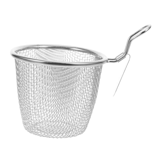 BRIGHTFUFU Praktisches Nudelsieb Mit Hängegriff Leicht Und Tragbar Siebkorb Aus Netzgewebe BRIGHTFUFU Praktisches Nudelsieb Mit Hängegriff Leicht Und Tragbar Siebkorb Aus Netzgewebe von BRIGHTFUFU