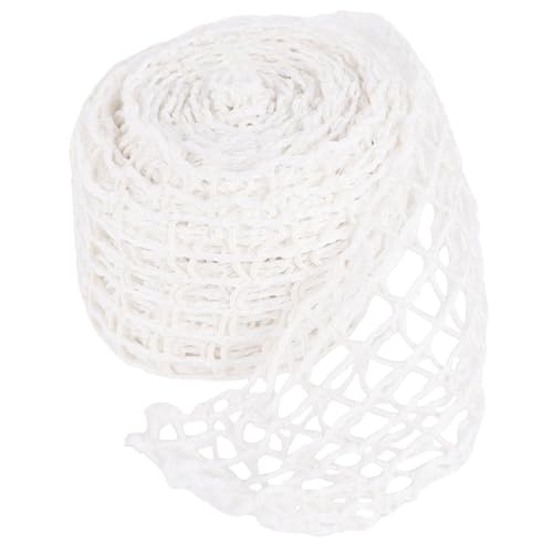 BRIGHTFUFU Elastisches Fleischnetz aus Hochwertigem Polyester für Braten Räuchern Kochen und Aufbewahren von Rouladen und Fleisch Rolle Strapazierfähig und Reißfest von BRIGHTFUFU