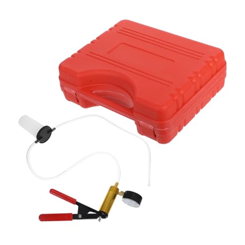 BRIGHTFUFU Handgehaltene Vakuumpumpe Bremsentlüfter Druckprüfer Profi Handpumpe für Auto Bremsleitung Entlüftung Unterdrucktester Vielseitig Einsetzbar BRIGHTFUFU Handgehaltene Vakuumpumpe Bremsentlüfter Druckprüfer Profi Handpumpe für Auto Bremsleitung Entlüftung Unterdrucktester Vielseitig Einsetzbar von BRIGHTFUFU