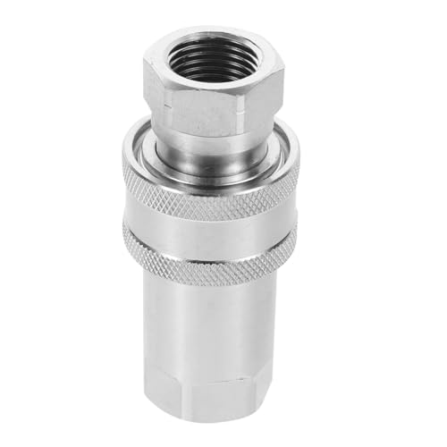 BRIGHTFUFU Hydraulische Schnellkupplung Npt mit Staubkappe Langlebiger Ölleitungsanschluss für Industrielle Hydrauliksysteme Präzise Gefertigt Robust und Staubgeschützt Vielseitig Einsetzbar BRIGHTFUFU Hydraulische Schnellkupplung Npt mit Staubkappe Langlebiger Ölleitungsanschluss für Industrielle Hydrauliksysteme Präzise Gefertigt Robust und Staubgeschützt Vielseitig Einsetzbar von BRIGHTFUFU