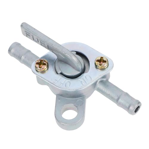 BRIGHTFUFU Inline Kraftstoffabsperrventil aus Aluminium Langlebiger Benzinhahn schalter für Motorrad Atv Scooter Einfache Installation Auslaufsicher Zuverlässige Kraftstoffkontrolle BRIGHTFUFU Inline Kraftstoffabsperrventil aus Aluminium Langlebiger Benzinhahn schalter für Motorrad Atv Scooter Einfache Installation Auslaufsicher Zuverlässige Kraftstoffkontrolle von BRIGHTFUFU