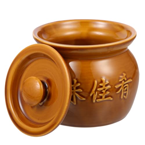 BRIGHTFUFU Keramischer Suppentopf mit Deckel für Eintöpfe und Suppen Langlebig und Hitzebeständig für Heimische Küche und Tägliche Nutzung BRIGHTFUFU Keramischer Suppentopf mit Deckel für Eintöpfe und Suppen Langlebig und Hitzebeständig für Heimische Küche und Tägliche Nutzung von BRIGHTFUFU