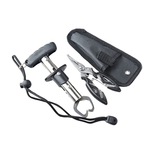BRIGHTFUFU Mini Fischgreifer mit Integrierter Federwaage und Rutschfestem PVC Griff Rostfreies Angelzubehör für Sicheres Greifen und Wiegen von Fischen Sicherheitsseil Einhändig Bedienbar BRIGHTFUFU Mini Fischgreifer mit Integrierter Federwaage und Rutschfestem PVC Griff Rostfreies Angelzubehör für Sicheres Greifen und Wiegen von Fischen Sicherheitsseil Einhändig Bedienbar von BRIGHTFUFU