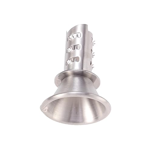 BRIGHTFUFU Mini Zitronenpresse aus Handbetriebene Saftpresse für Zitrusfrüchte Tragbar und Leicht zu Reinigen für Zuhause und Gastronomie Silber von BRIGHTFUFU