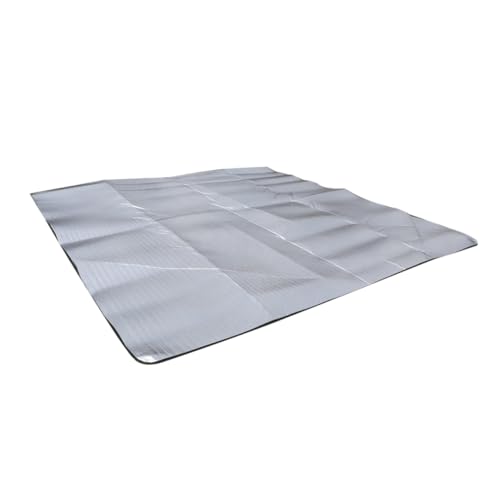 BRIGHTFUFU Outdoor Dammpolster Matte Dicke wasserdichte Camping Matte mit Aluminiumfolie Tragbare Picknickdecke mit Tasche Isolierende Wärmepolsterung für Wandern und Outdoor Aktivitäten BRIGHTFUFU Outdoor Dammpolster Matte Dicke wasserdichte Camping Matte mit Aluminiumfolie Tragbare Picknickdecke mit Tasche Isolierende Wärmepolsterung für Wandern und Outdoor Aktivitäten von BRIGHTFUFU