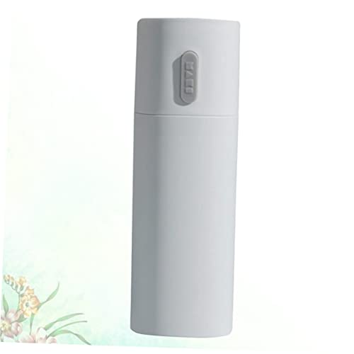 BRIGHTFUFU Reise Zahnbürstenbox Weiß Multifunktionaler Zahnpasta und Zahnbürstenhalter Tragbares Aufbewahrungsetui Praktischer Mundspülbecher Klein und Leicht Für Reisen und Alltag von BRIGHTFUFU