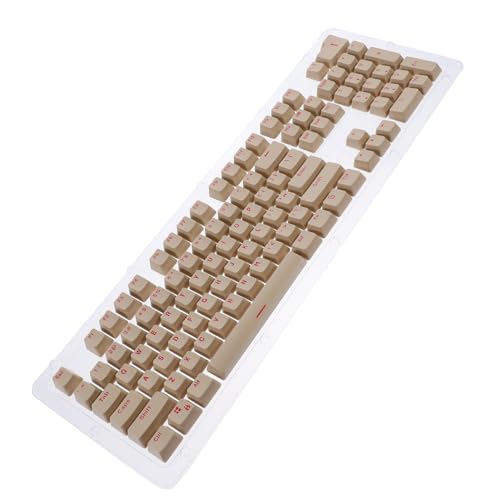 BRIGHTFUFU Tasten Höhe Bunte Mechanische Tastenkappen Lichtundurchlässig Dualfarbig Ersatz für Computer Keyboard Personalisierbar Robust und Präzise Gefertigt von BRIGHTFUFU