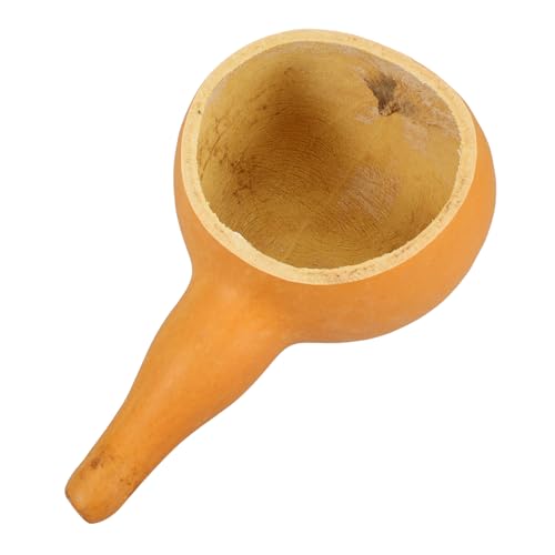 BRIGHTFUFU Traditionelle Wasserkelle Aus Kürbis Handgefertigt Schön und für Den Täglichen Gebrauch Im Bad und Im Restaurant. von BRIGHTFUFU