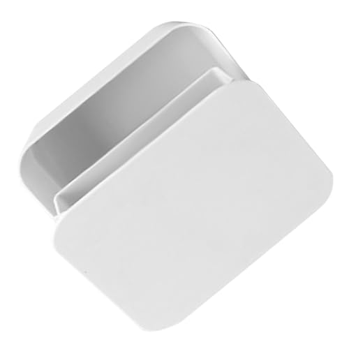 BRIGHTFUFU Wandmontierter Organizer Aus Kunststoff Klappbare Wandaufbewahrungsbox Stanzfreie Multifunktionsbox Mit Deckel Und Fächern Für Handy Und Mehr von BRIGHTFUFU