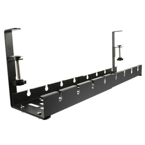 BRIGHTFUFUnter Der Desk Kabelverwaltung Unter Dem Schreibtischkord Organizer Draht Unter Desk Organizer Für Office von BRIGHTFUFU