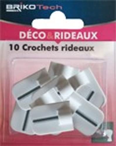 BRIKOTECH BT879522 Kleiderhaken, 10 Stück von BRIKOTECH