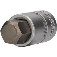 Brilliant Tools - 1/2' Innensechskant Bit-Stecknuss, 55 mm lang, 17 mm von BRILLIANT TOOLS