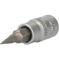 Brilliant Tools - 1/4' Schlitz Bit-Stecknuss, 0,8 x 4 mm Brilliant Tools - 1/4' Schlitz Bit-Stecknuss, 0,8 x 4 mm von BRILLIANT TOOLS