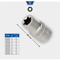 Brilliant Tools - 3/8' Torx-E-Stecknuss, E18 Brilliant Tools - 3/8' Torx-E-Stecknuss, E18 von BRILLIANT TOOLS