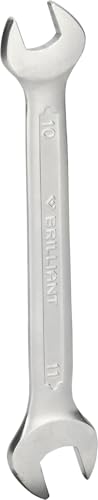 BRILLIANT TOOLS BT010902 Doppel-Maulschlüssel, 10 x 11 mm [Powered by KS TOOLS] von BRILLIANT TOOLS