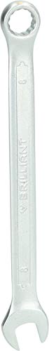 BRILLIANT TOOLS BT011908 Ring-Maulschlüssel, 8 mm [Powered by KS TOOLS] von BRILLIANT TOOLS