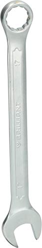 BRILLIANT TOOLS BT011917 Ring-Maulschlüssel, 17 mm [Powered by KS TOOLS] von BRILLIANT TOOLS