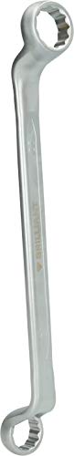 BRILLIANT TOOLS BT012908 Doppel-Ringschlüssel, gekröpft, 21 x 23 mm [Powered by KS TOOLS] von BRILLIANT TOOLS