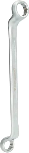 BRILLIANT TOOLS BT012908 Doppel-Ringschlüssel, gekröpft, 21 x 23 mm [Powered by KS TOOLS] von BRILLIANT TOOLS