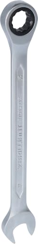 BRILLIANT TOOLS BT013712 Ratschenringschlüssel, 12 mm [Powered by KS TOOLS] von BRILLIANT TOOLS