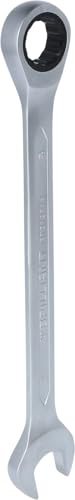 BRILLIANT TOOLS BT013718 Ratschenringschlüssel, 18 mm [Powered by KS TOOLS] von BRILLIANT TOOLS