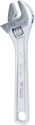 BRILLIANT TOOLS BT014804 Rollgabelschlüssel 4", 0 - 15 mm [Powered by KS TOOLS] von BRILLIANT TOOLS