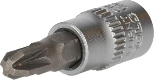 BRILLIANT TOOLS BT020803 1/4" PZ Kreuzschlitz Bit-Stecknuss, PZ3 [Powered by KS TOOLS] von BRILLIANT TOOLS