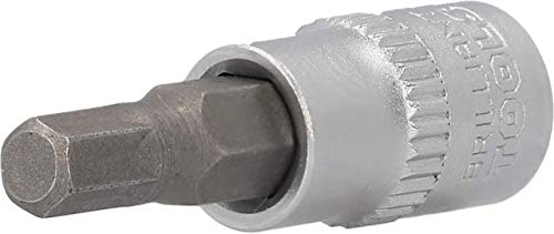 BRILLIANT TOOLS BT020822 1/4" Innensechskant Bit-Stecknuss, 5 mm [Powered by KS TOOLS] von BRILLIANT TOOLS