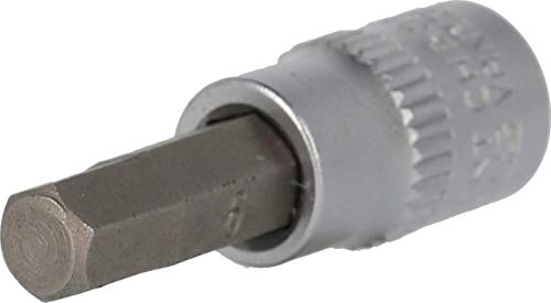 BRILLIANT TOOLS BT020823 1/4" Innensechskant Bit-Stecknuss, 6 mm [Powered by KS TOOLS] von BRILLIANT TOOLS