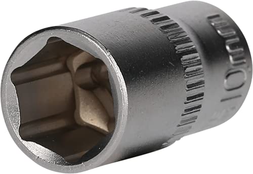 BRILLIANT TOOLS BT020938 1/4" Sechskant-Stecknuss, 10 mm [Powered by KS TOOLS] von BRILLIANT TOOLS