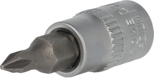 BRILLIANT TOOLS BT020990 1/4" PH Kreuzschlitz Bit-Stecknuss, PH0 [Powered by KS TOOLS] von BRILLIANT TOOLS