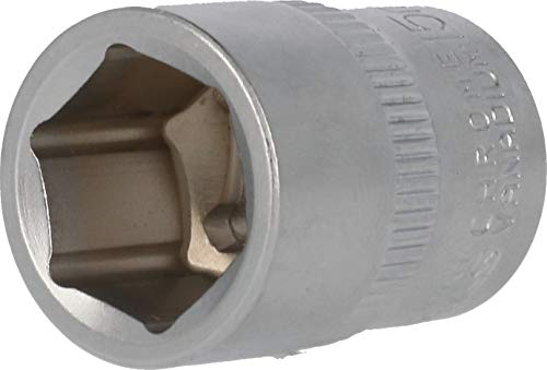 BRILLIANT TOOLS BT021809 3/8" Sechskant-Stecknuss, 15 mm [Powered by KS TOOLS] von BRILLIANT TOOLS