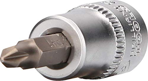 BRILLIANT TOOLS BT021890 3/8" PH Kreuzschlitz Bit-Stecknuss, PH1 [Powered by KS TOOLS] von BRILLIANT TOOLS
