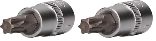 BRILLIANT TOOLS BT021946 3/8" Torx-Bit-Stecknuss, T45 [Powered by KS TOOLS] (Packung mit 2) von BRILLIANT TOOLS