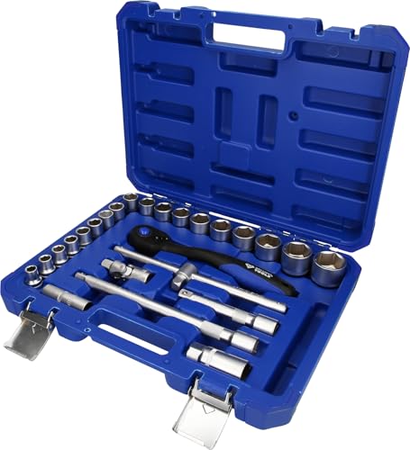 BRILLIANT TOOLS BT022025 1/2" Steckschlüssel-Satz, 25-tlg [Powered by KS TOOLS] von BRILLIANT TOOLS