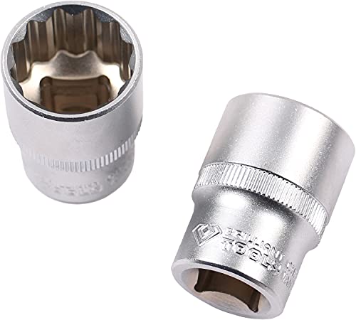 BRILLIANT TOOLS BT022409 1/2" Zwölfkant-Stecknuss, 9 mm [Powered by KS TOOLS] von BRILLIANT TOOLS