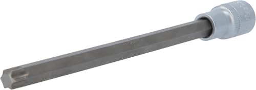 BRILLIANT TOOLS BT022713 1/2" Torx-Bit-Stecknuss, 200 mm lang, T55 [Powered by KS TOOLS] von BRILLIANT TOOLS