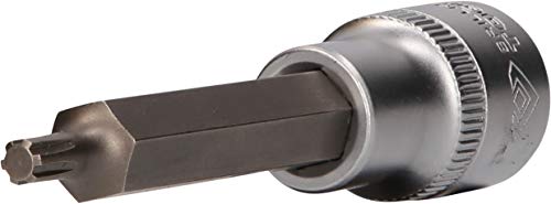 BRILLIANT TOOLS BT022730 1/2" RIBE-Bit-Stecknuss, 100 mm lang, M5 [Powered by KS TOOLS] von BRILLIANT TOOLS