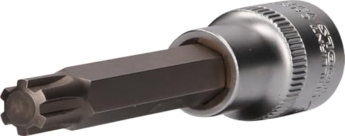 BRILLIANT TOOLS BT022735 1/2" RIBE-Bit-Stecknuss, 100 mm lang, M10 [Powered by KS TOOLS] von BRILLIANT TOOLS