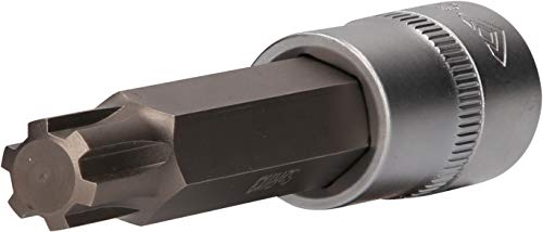 BRILLIANT TOOLS BT022737 1/2" RIBE-Bit-Stecknuss, 100 mm lang, M13 [Powered by KS TOOLS] von BRILLIANT TOOLS