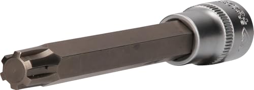 BRILLIANT TOOLS BT022744 1/2" RIBE-Bit-Stecknuss, 140 mm lang, M12 [Powered by KS TOOLS] von BRILLIANT TOOLS