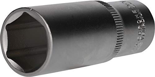 BRILLIANT TOOLS BT022830 1/2" Sechskant-Stecknuss, lange Ausführung, 22 mm [Powered by KS TOOLS] von BRILLIANT TOOLS